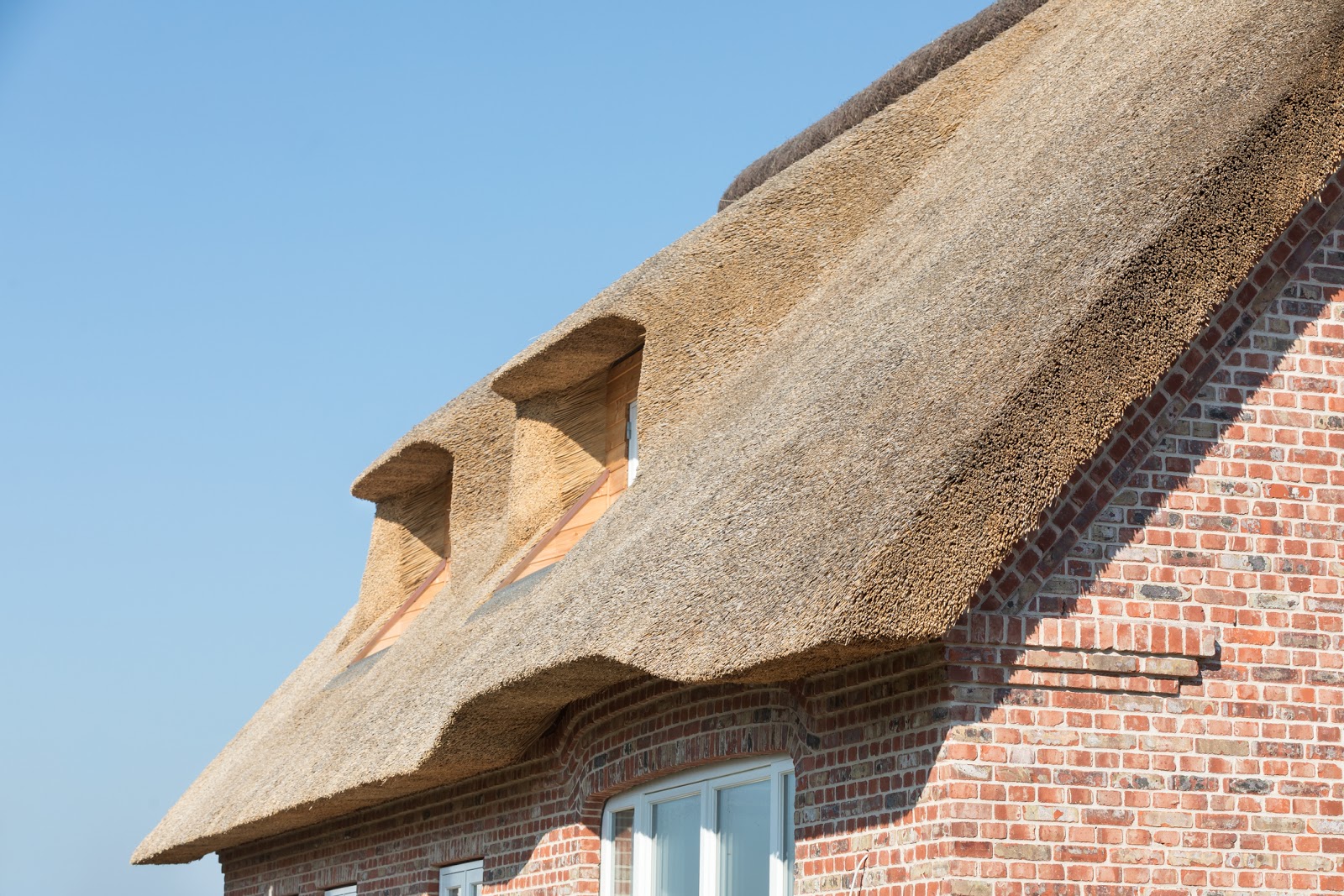 thatched roofs