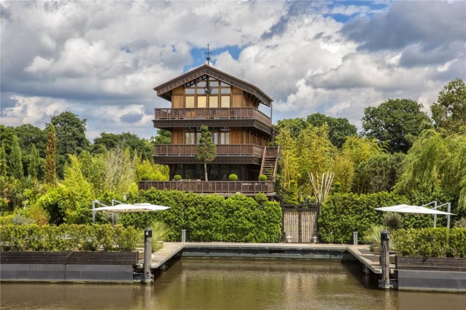 The Swiss Chalet At Hampton Court Is Back On The Market