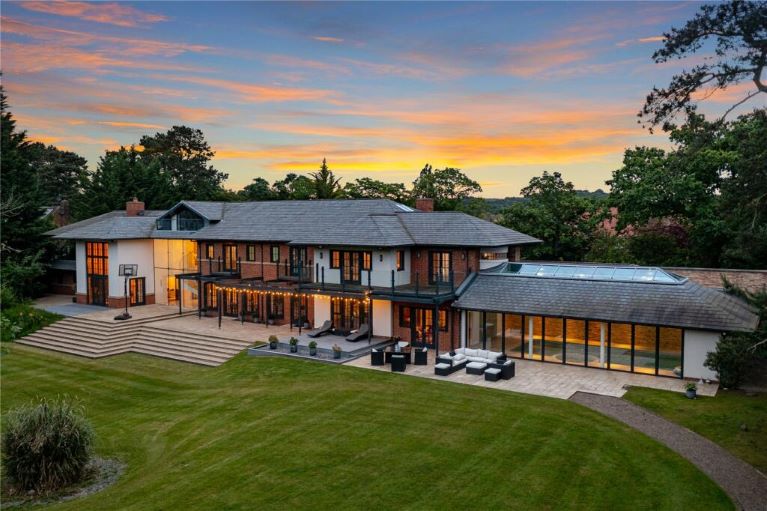 A detached home surrounded by trees