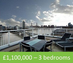 £1,100,000 – 3 bedrooms