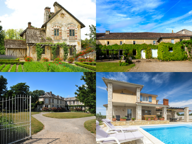four property types in France