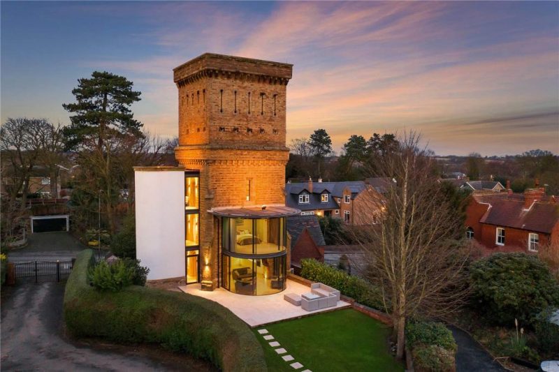 Explore converted water tower that’s January’s most viewed home