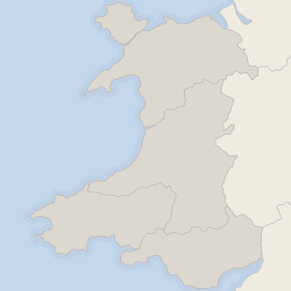 Map of property in Wales