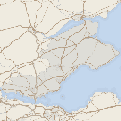 Map of house prices in Fife