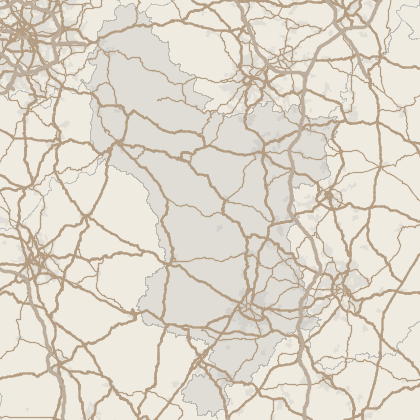 Map of property in Derbyshire