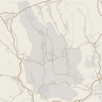 Map of property in Caerphilly (County of)