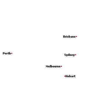 Map of property in Australia