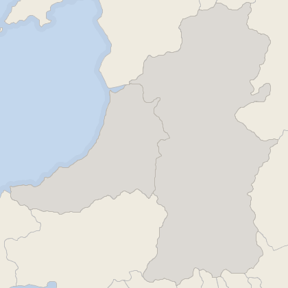 Map of house prices in Mid Wales