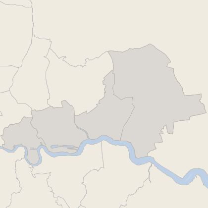 Map of house prices in East London