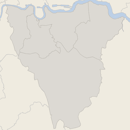 Map of house prices in South East London